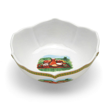 Салатница "Зеленый луг"